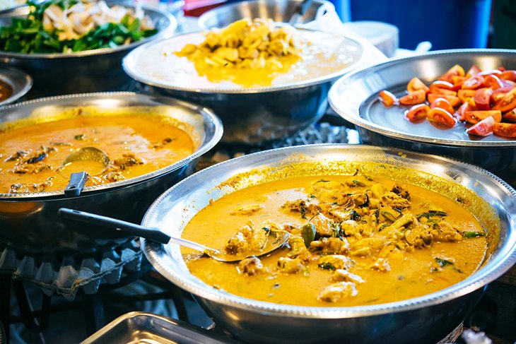 Food stall at Fisherman's Village