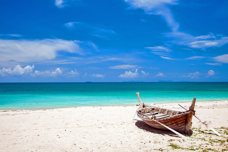 Fishing boat at Klong Dao Beach