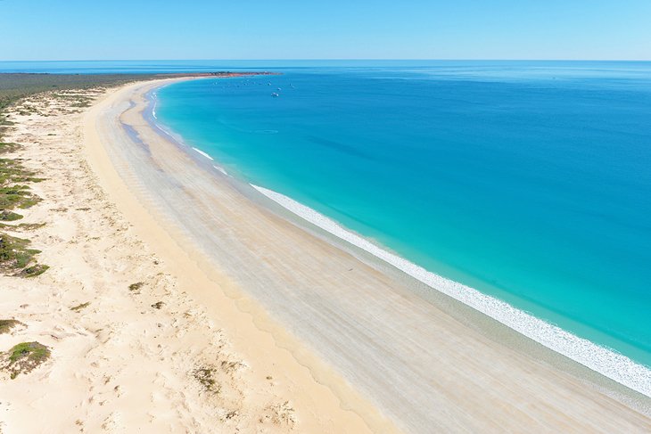 Cable Beach looking towards Gantheaume Point