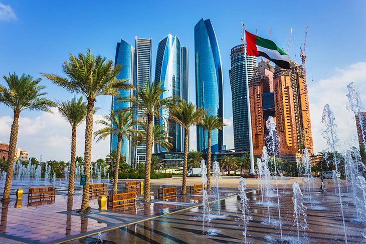 Skyscrapers in Abu Dhabi