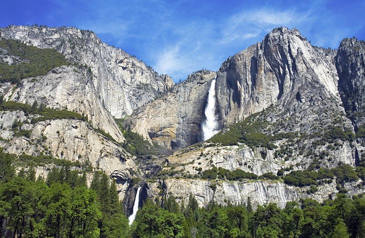 Upper and Lower Yosemite Falls