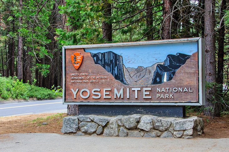 Yosemite National Park Entrance