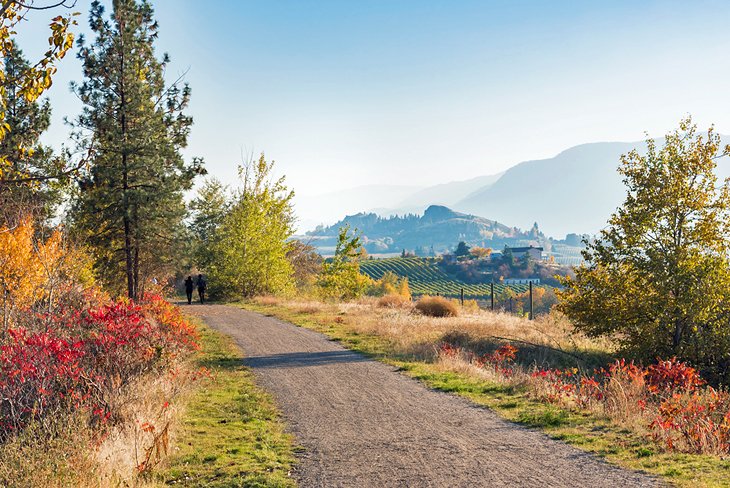 Kettle Valley Rail Trail near Penticton