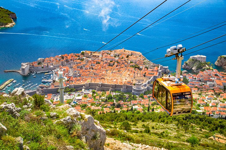 Le téléphérique de Dubrovnik
