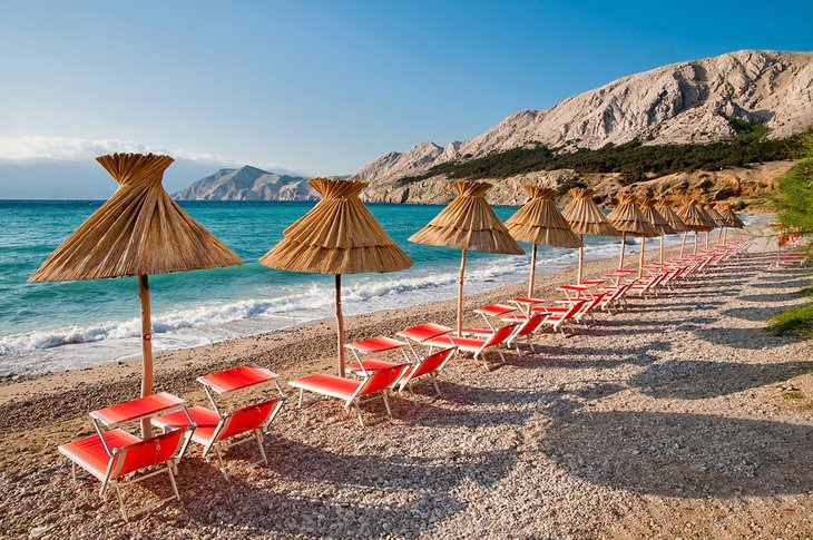 Morning on Baska Beach