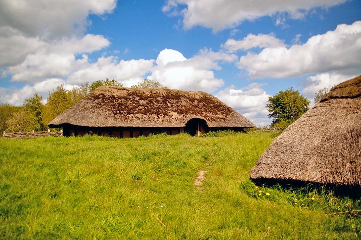 Reproduction Iron Age homes