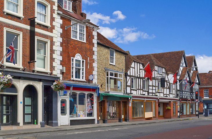 Old buildings in Salisbury