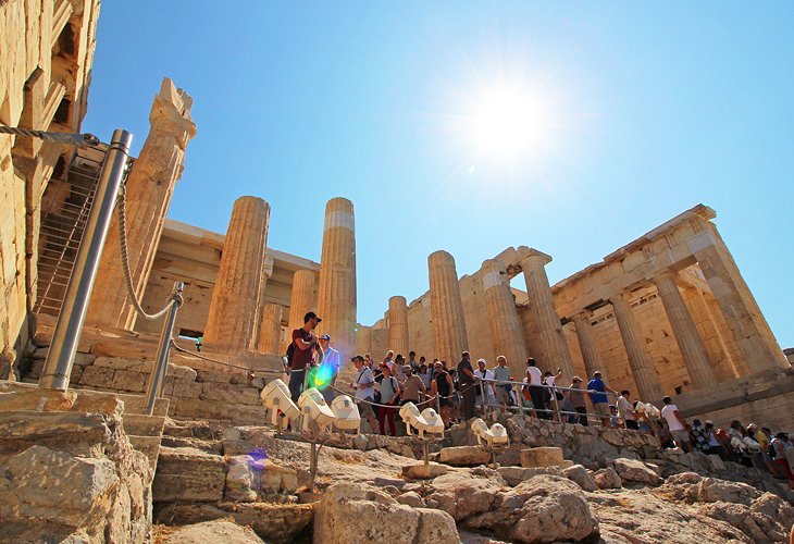 Propylaia : La magnifique entrée de l'Acropole