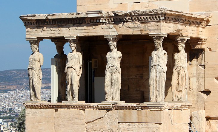 Porch of the Caryatids at the Erechtheion