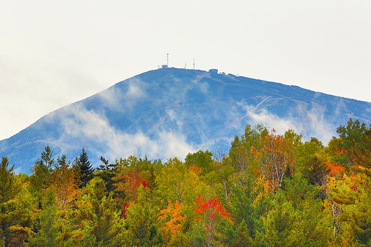 Sugarloaf Mountain in Kingfield, Maine