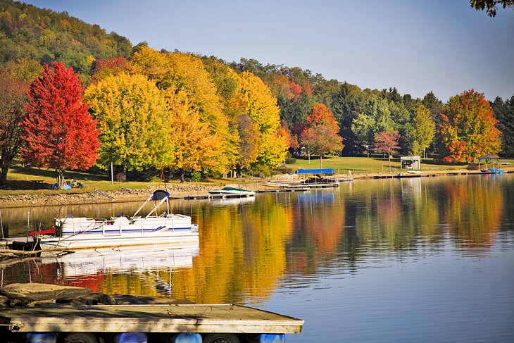 Autumn at Deep Creek Lake, Oakland, Maryland