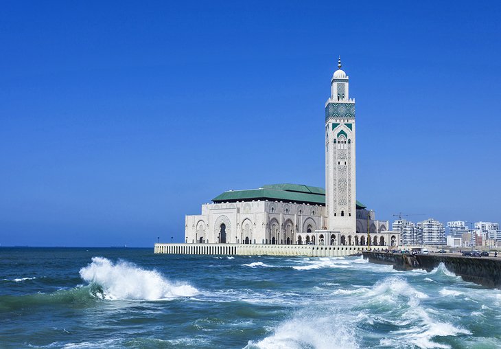 Hassan II Mosque in Casablanca