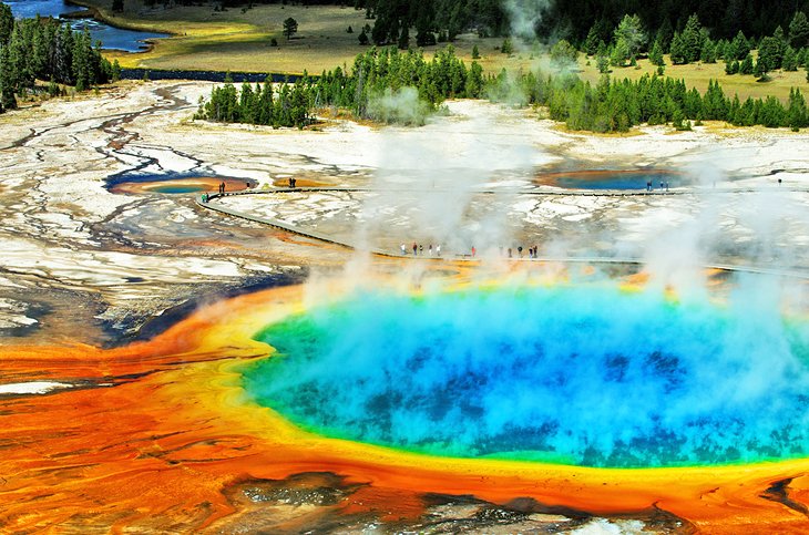 Grand Prismatic Spring, Yellowstone National Park