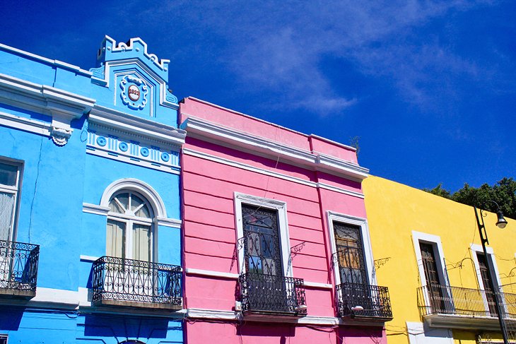 Architecture coloniale à Puebla