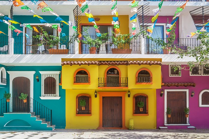 Buildings in Puerto Vallarta's Old Town