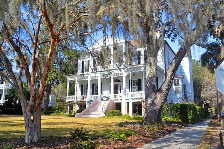 Historic Cuthbert House in Beaufort South Carolina