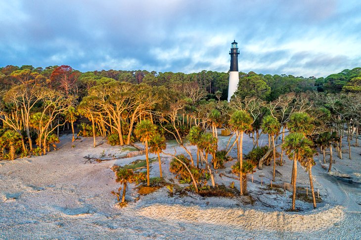Hunting Island Lighthouse in South Carolina