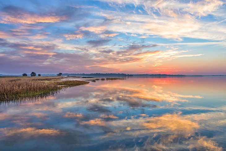 Sunrise over the Beaufort River