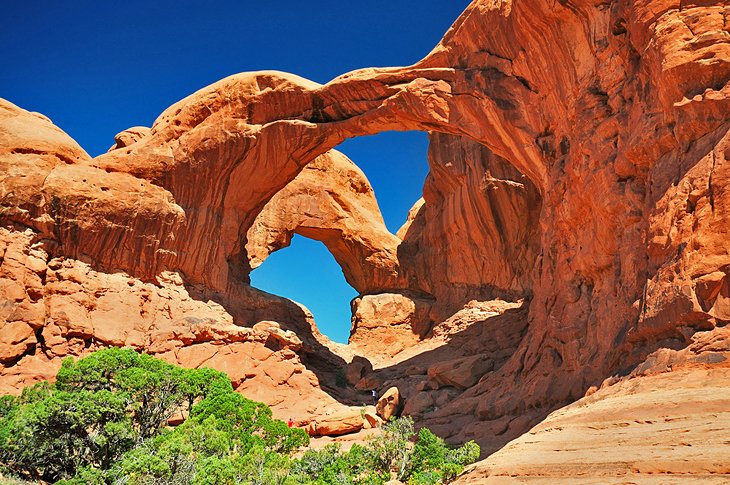 Double Arch in Arches National Park