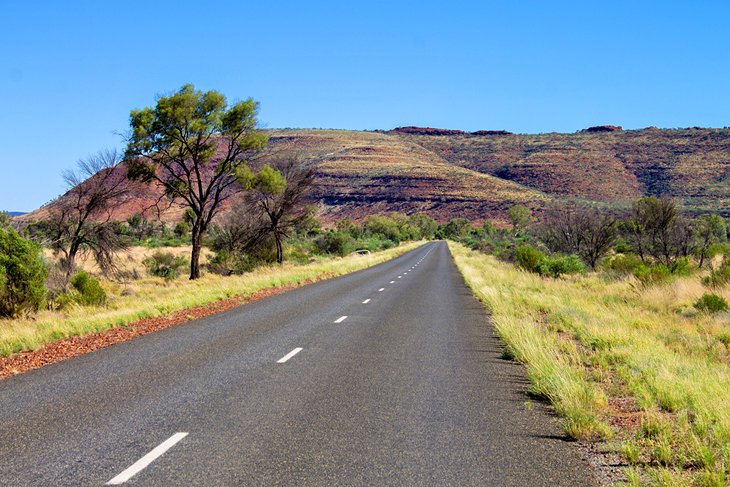 Watarrka National Park access road