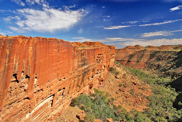 Steep walls of Kings Canyon