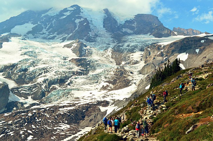 Skyline Trail at Mt. Rainier National Park