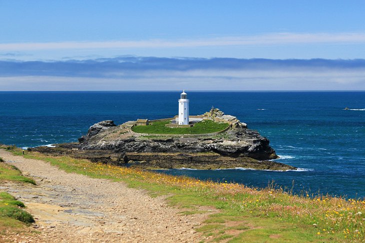 South West Coast Path National Trail-Godrevy Head