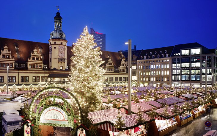 Christmas market in Leipzig