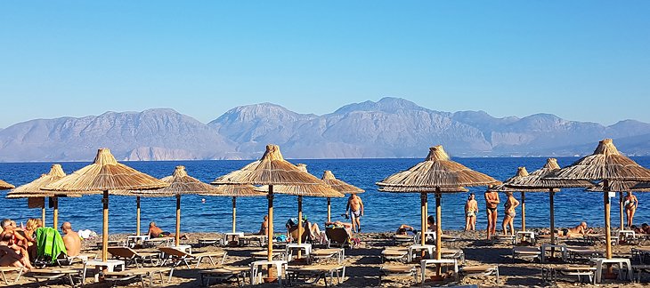 Kitroplateia Beach at Agios Nikolaos