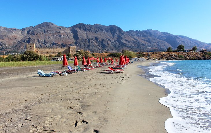 Beach at Frangokastello