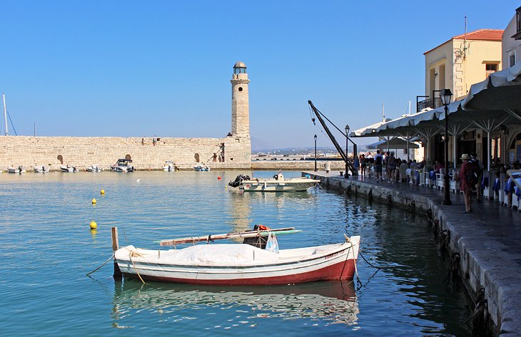 Venetian Harbor in Rethymnon