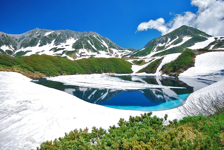 Tateyama Kurobe alpine scenery