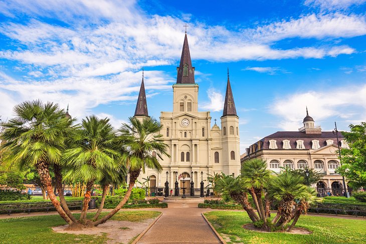 Jackson Square and the St. Louis Cathedral