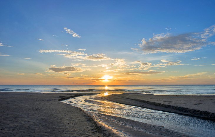 Bachok beach at sunrise