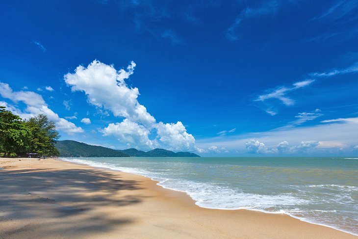 The beach at Batu Ferringhi