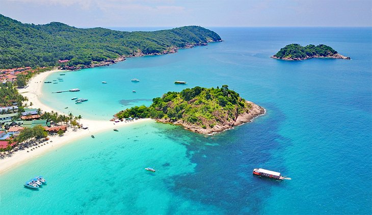 Aerial view of Redang Island