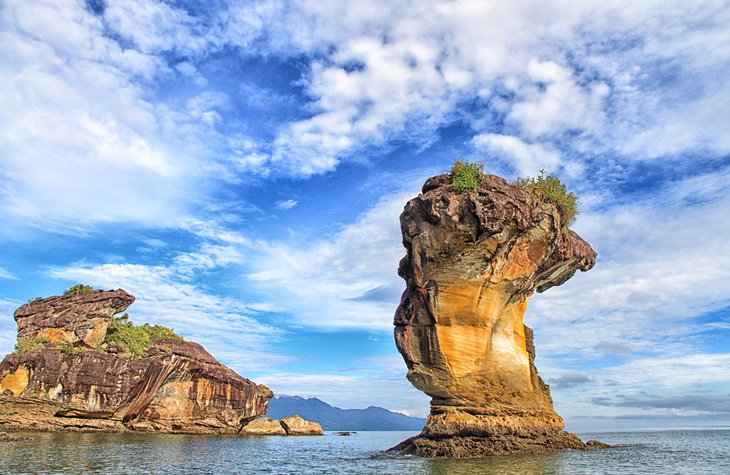 Sandstone rocks in Bako National Park