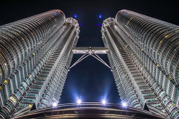 Petronas Twin Towers in Kuala Lumpur