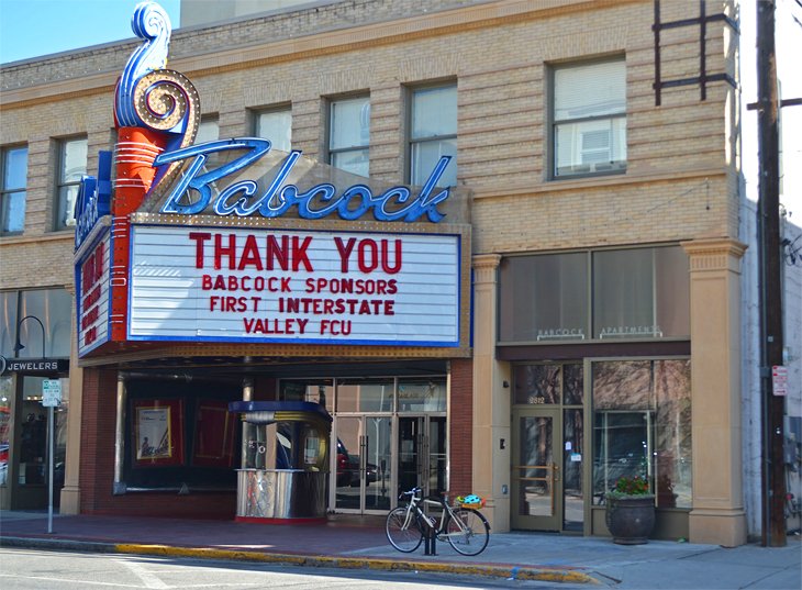 Babcock Theatre in downtown Billings