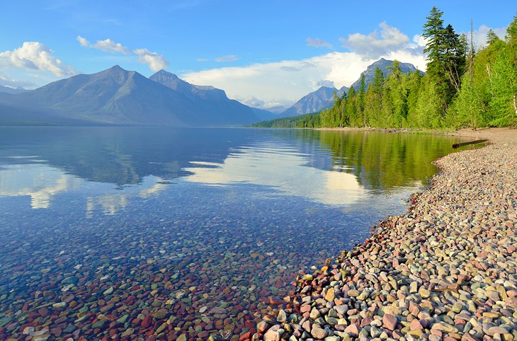 Lake McDonald near Apgar Campground 