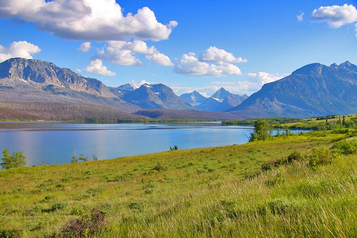 St. Mary Lake near the Rising Sun Campground