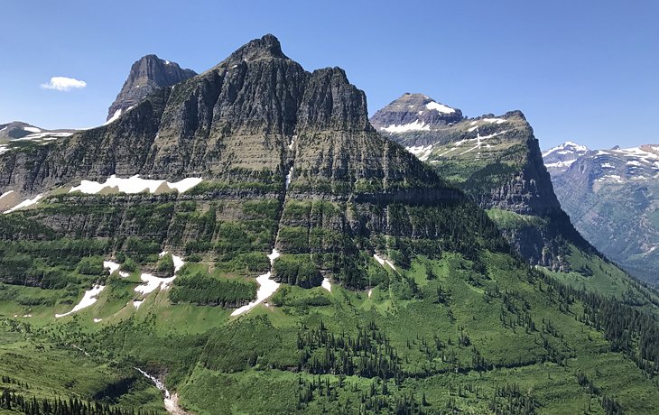 Impressive views from the Highline Trail