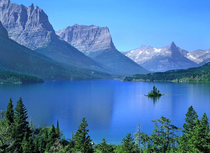 Wild Goose Island and St. Mary Lake