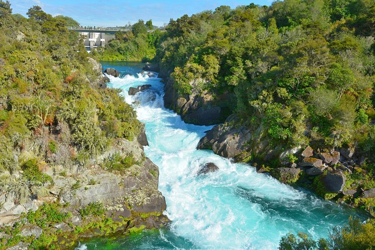 Aratiatia Rapids below the Aratiatia Dam