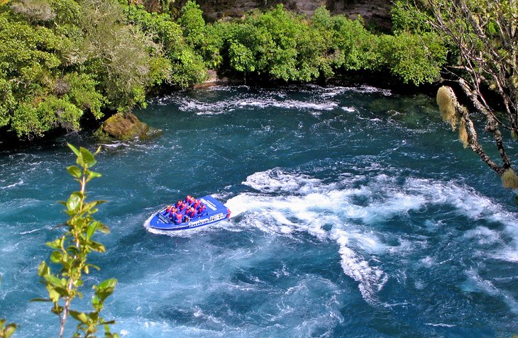 Jet boat on the Waikato River