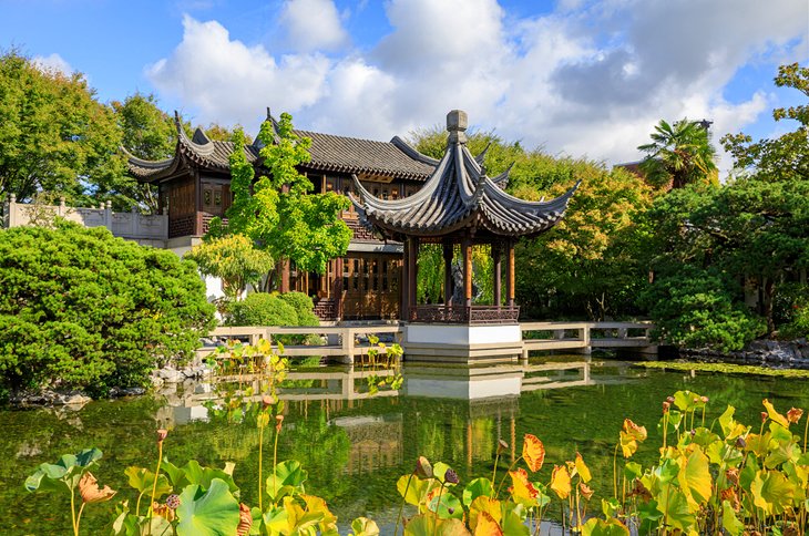 Lan Su Chinese Garden in Portland, Oregon