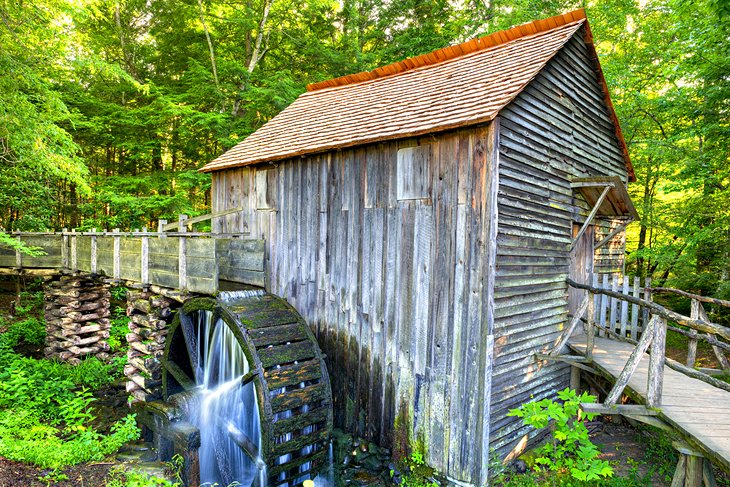 John Cable Grist Mill in the Cades Cove area