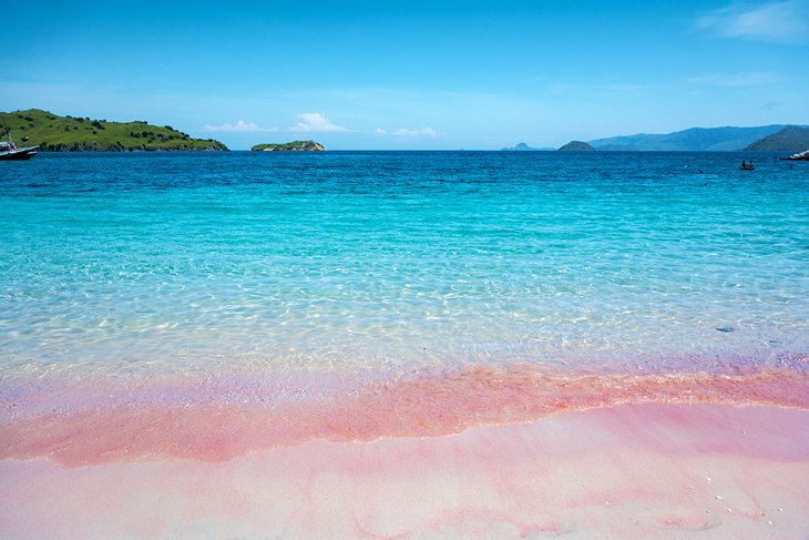 Pantai Merah (Pink Beach) on Komodo Island