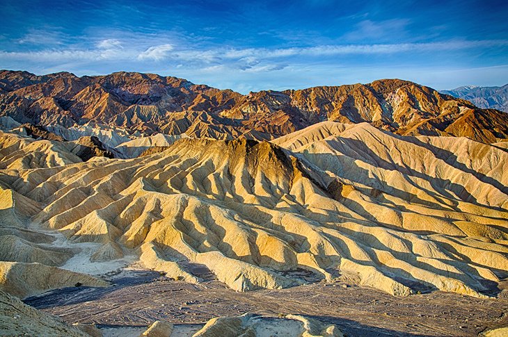 Zabriske Point near Furnace Creek Campground, Death Valley National Park