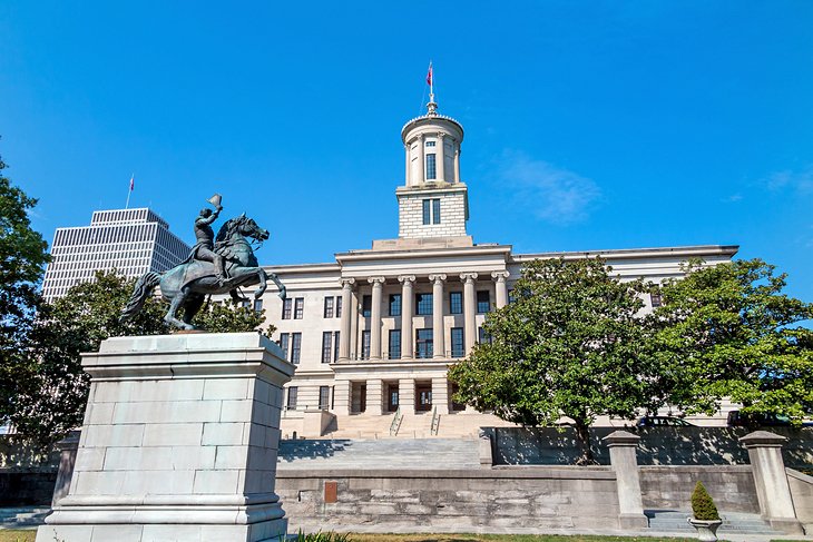 Tennessee State Capitol Building in Nashville